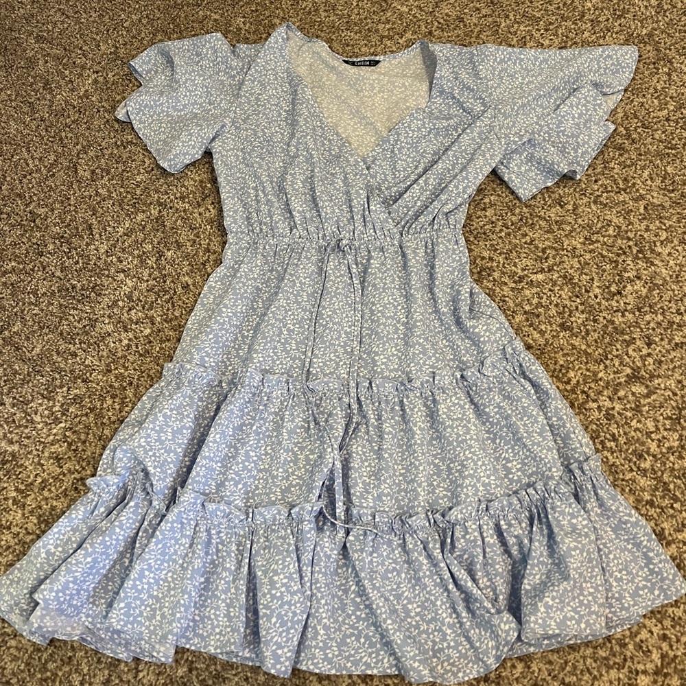 shein flowy dress